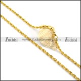 Stainless Steel Necklace -n000054