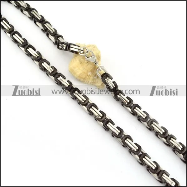 top quality noncorrosive steel Stamping Necklaces - n000151