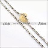 pleasant noncorrosive steel Stamping Necklaces - n000154
