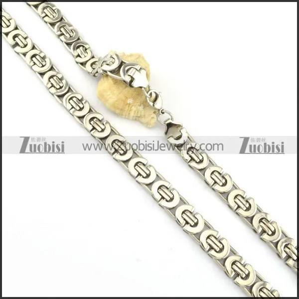 the best noncorrosive steel Stamping Necklaces - n000171