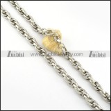Stainless Steel Necklace -n000225