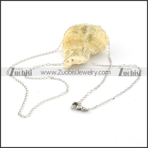 remarkable 316L Steel Necklace -n000291