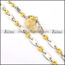 nice noncorrosive steel Stamping Necklaces - n000192