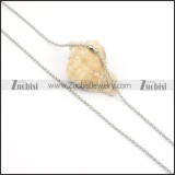 Stainless Steel Necklaces -n000127