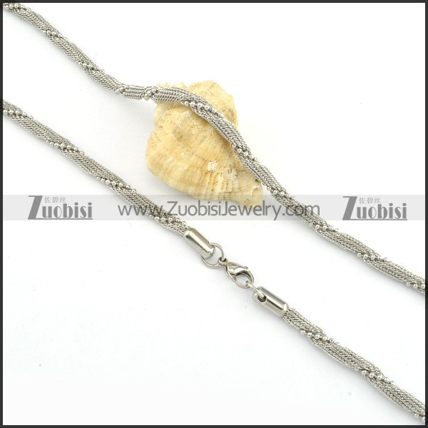 practical noncorrosive steel Fashion Necklaces for Ladies & Girls - n000140