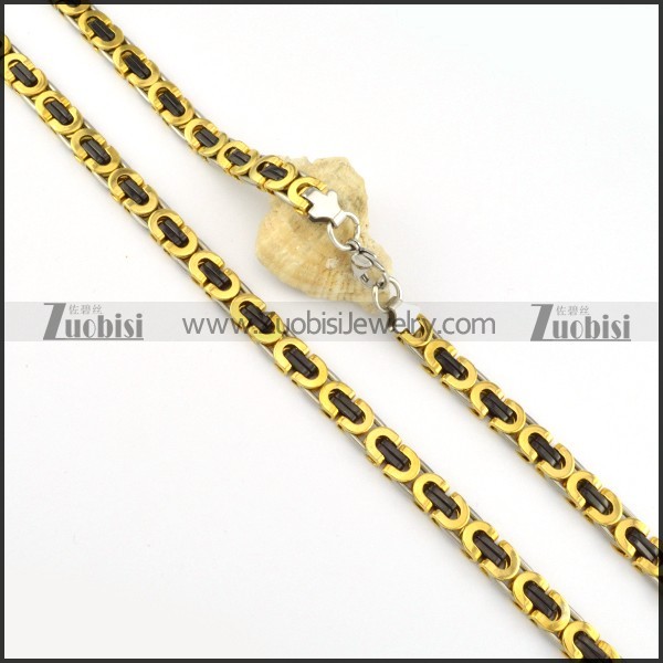 pleasant 316L Stainless Steel Stamping Necklaces - n000194