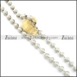 special stainless steel necklace n000476
