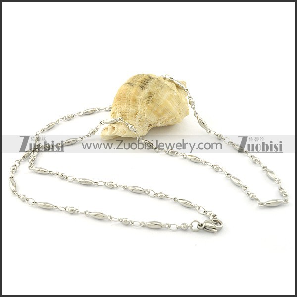 Functional 316L small chain necklaces for ladies -n000383