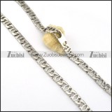 pretty 316L Stainless Steel Necklace -n000327