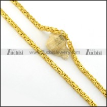 Economic 316L Stainless Steel stamping necklaces -n000397