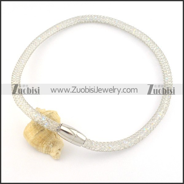 silver special stainless steel chain necklace n000497