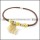 leather necklace n000429