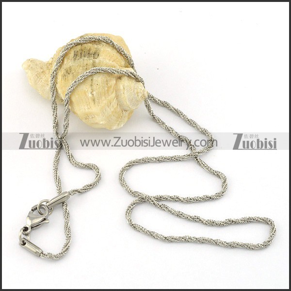 Nice-looking Oxidation-resisting Steel small chains for women -n000414