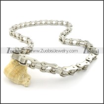 unique 600mm biker chain necklace with special clasp n000455