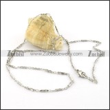 Practical 316L Stainless Steel small chain necklaces for ladies -n000375