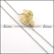 Good Welcome Oxidation-resisting Steel small chain necklaces for ladies -n000372