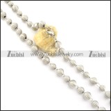 special stainless steel necklace n000478