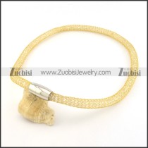 special yellow gold stainless steel chain necklace n000498