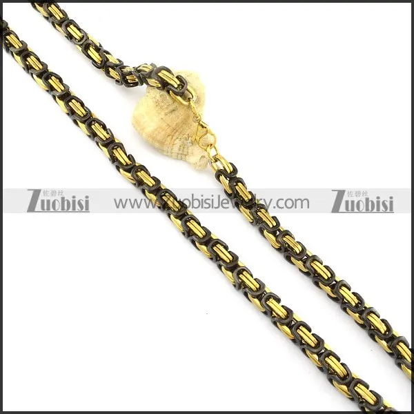 Hot Selling Nonrust Steel Stamping Necklace -n000351