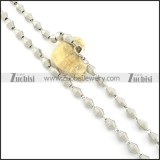 special stainless steel necklace n000479