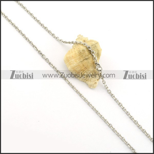 Enjoyable 316L small chian for ladies -n000371