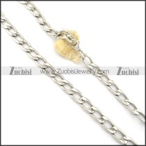 11.5mm flat O shaped necklace chain n000530