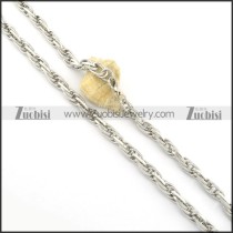 56*0.8cm special line chain necklace n000543