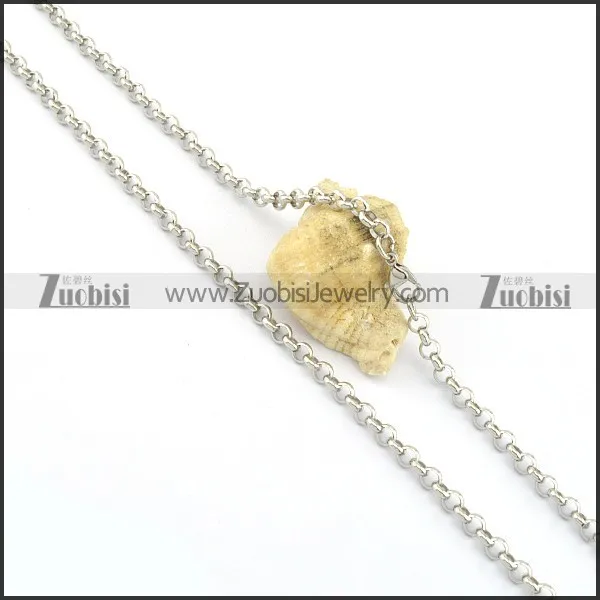 great cutting 16mm O chain necklace n000591