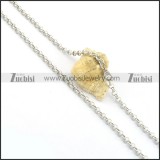 great cutting 16mm O chain necklace n000591