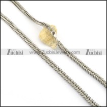 8.5mm beautiful stainless steel hand chain necklace n000531