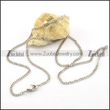 2mm small chain necklace for ladies n000592