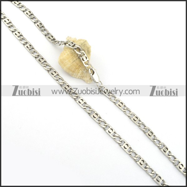 55cm long stainless steel necklace chain for mens n000547