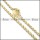Gold Plated Necklaces n000583