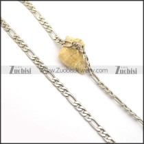 8MM Figaro Chain Necklace n000965