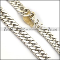 0.88 Inch Stainless Steel Casting Necklace for Men n000982