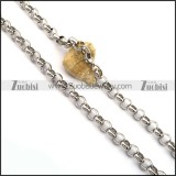 10mm Stainless Steel Rolo Chain n001024