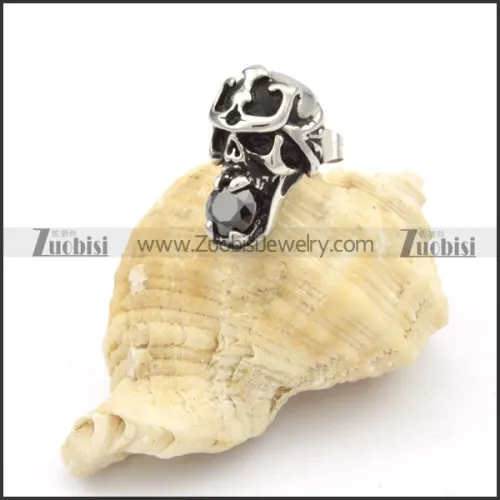 Stainless Steel Skull Earrings -e000144