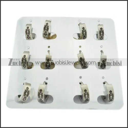 remarkable 316L Stainless Steel Cutting Earring for Ladies - e000313