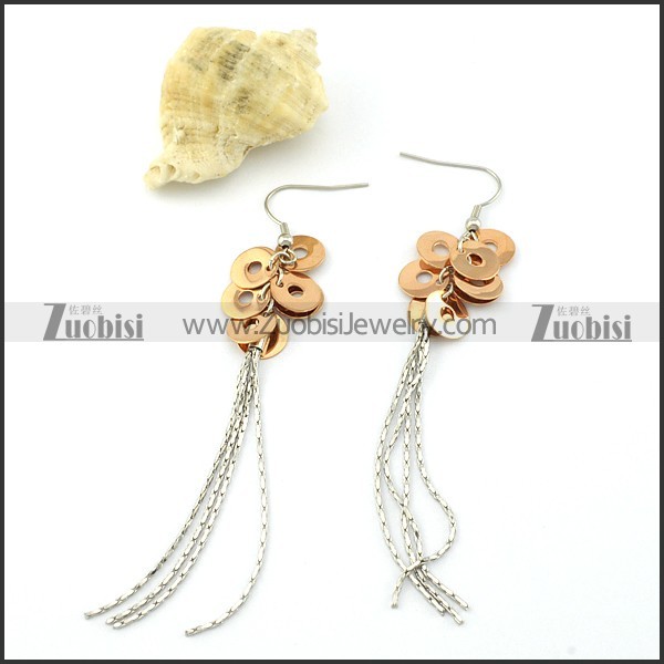 enjoyable 316L Steel Plating Earring for Beautiful Girls -e000561