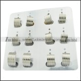 pretty Stainless Steel Cutting Earring for Ladies - e000309
