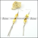 functional 316L Steel Plating Earring for Beautiful Girls -e000563