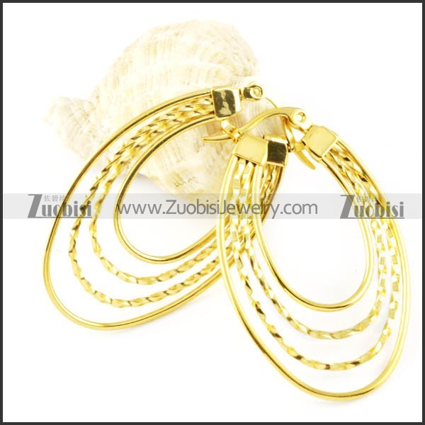 Stainless Steel Earring - e000048