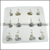 nice-looking nonrust steel Cutting Earring for Ladies - e000310