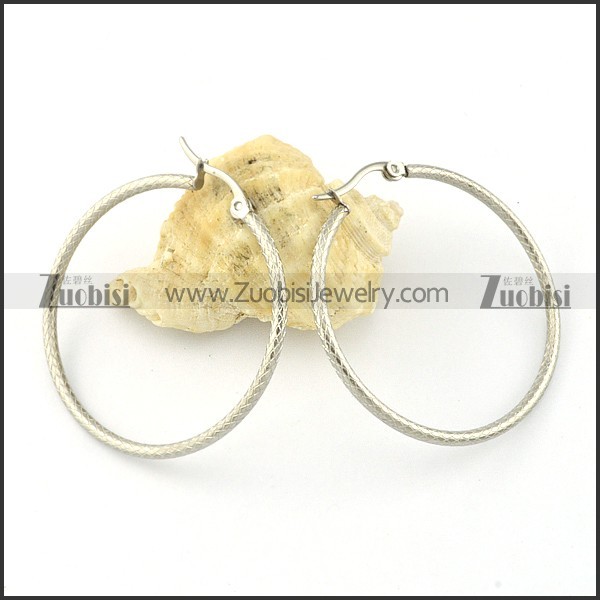 great Steel Line Earring for Girls -e000494