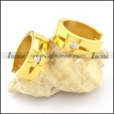 remarkable gold plated nonrust steel Cutting Earrings for Women - e000349