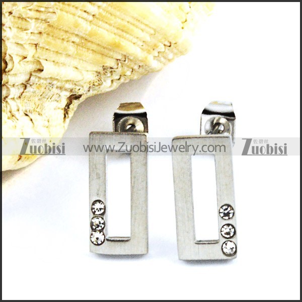 Stainless Steel Earring - e000059