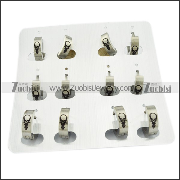 pleasant noncorrosive steel Cutting Earring for Ladies - e000320