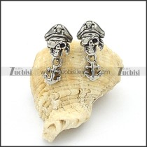 Stainless Steel Pirates of the Caribbean Earring - e000074