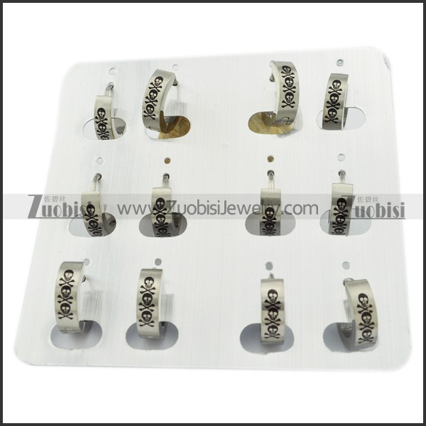 attractive 316L Steel Cutting Earring for Ladies - e000319