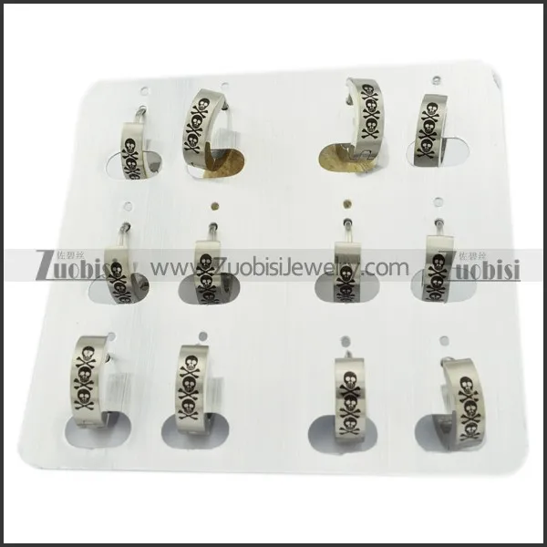 attractive 316L Steel Cutting Earring for Ladies - e000319